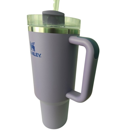 Stanley 40oz Quencher Tumbler Lavender Ice Purple Handle Straw Lid Travel Cup - Picture 5 of 14